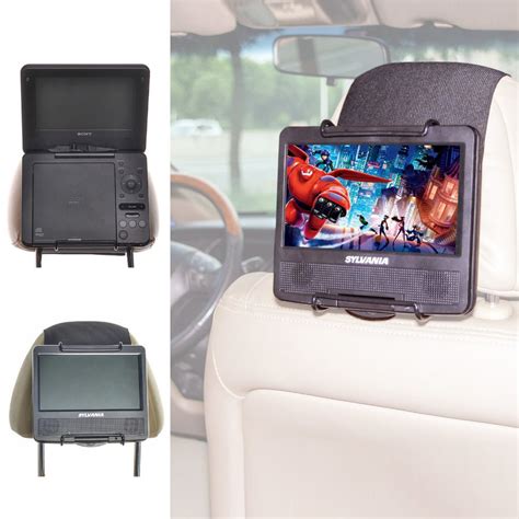 portable dvd player car mount|portable dvd car holder.